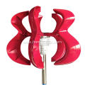 Wind power vertical axis red lantern wind turbine